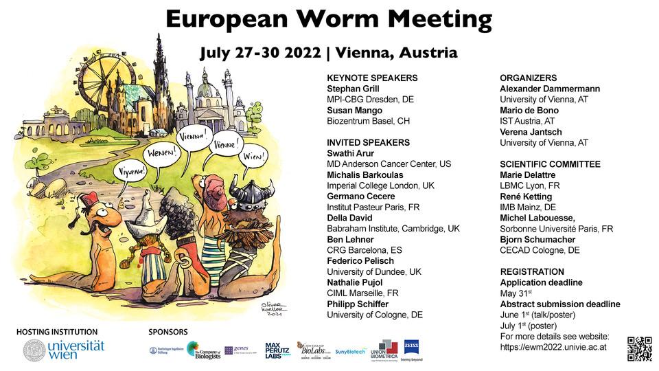 European Worm Meeting 2022 Max Perutz Labs